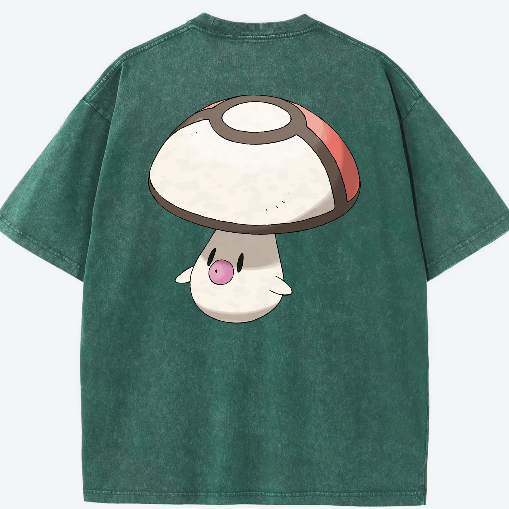 （画像用） ポケットモンスター Pokémon 綿100% ヴィンテージ風 半袖Tシャツ（背面プリント）